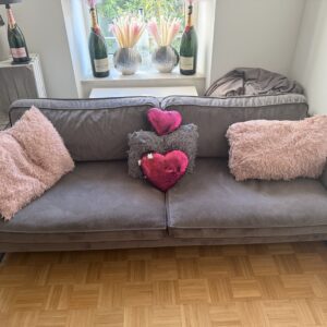 Zweier Stoff Couch