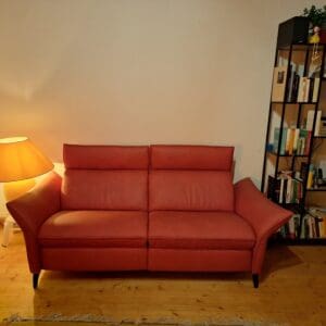 Himolla Leder 2 Sitzer El. Verstellbar