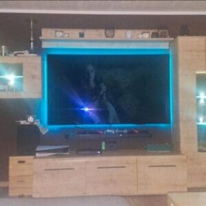 XXL Wohnwand-Set hochwertig/ Segmüller/ LED & Softclose /Komplettset