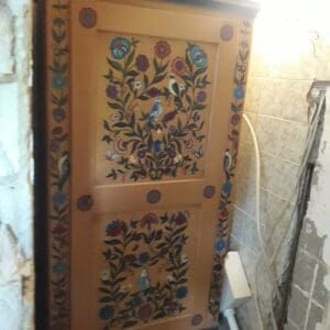 Bauernschrank Kleiderschrank bemalt