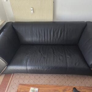 Rolf Benz Sofa mit Lederbezug