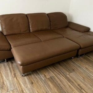 Polstergarnitur W. Schillig enjoy Leder terra