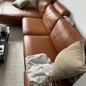 Ledercouch von wohnwert