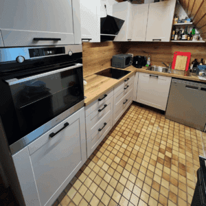 Moderne Küche im Landhausstil