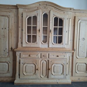 Wohnzimmerschrank Fichte massiv gewachst 280 cm