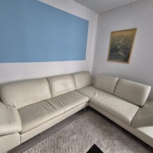 Sitzgarnitur Leder Cremeweiß von W.Schillig