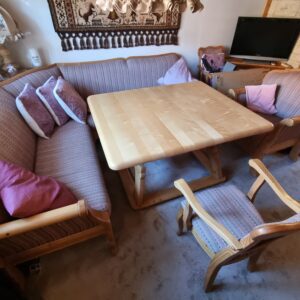 Polstereckbank in Fichte Voglauer