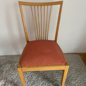 3 Stühle Holz mid-Century 60er Jahre Vintage