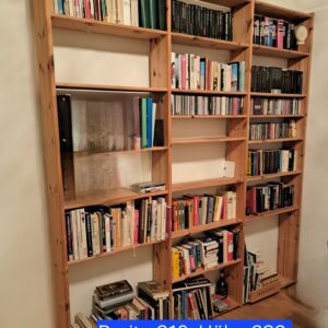 Bücherregal Massivholz, Böden variabel