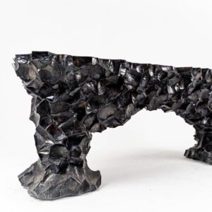 Designer furniture Collection Radika Blacktab Mother of Pearl sea shell Console