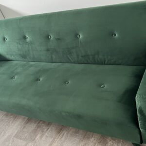 Green Velvet Sofa