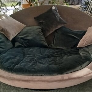 Sofa (oval) Lacoon Island ca. 180x155cm