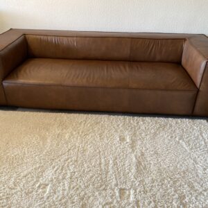 3 sitzer Sofa Around the Block Vintage Leder Tabacco
