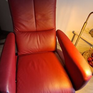 Sessel Sitzposition, Fußteil eingeklappt