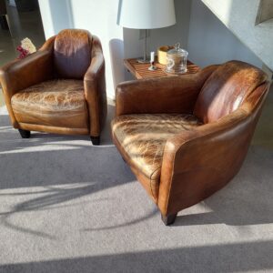 2 Avion Piloten Ledersessel