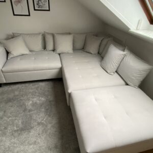 Ecksofa PRUNO mit Hocker
