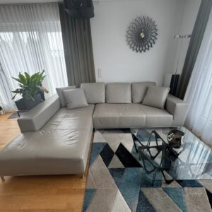 Designer Ledercouch
