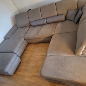 XXL Wohnlandschaft mit Schlaffunktion