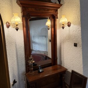 Antike Garderobe / Herrendiener Garderobe Gründerzeit 1880 /90