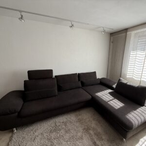 E.Schilling dunkles XXL Sofa