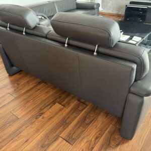 2,5 Sitze Ledersofa mit Rücken und Sitz Verstellung