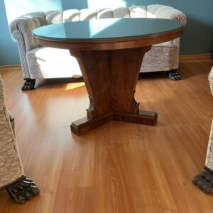 Couch-/Esstisch im Biedermeier-Stil