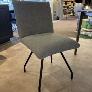 2 Polsterstühle blaumeliert