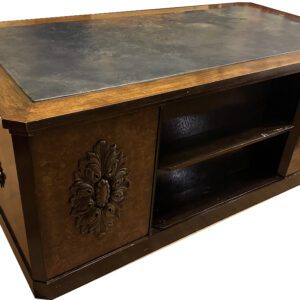 Großer Art Deco Diplomatenschreibtisch