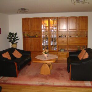2 Stressless-Sofas Ekornes Leder Paloma, Holz Kirschbaum