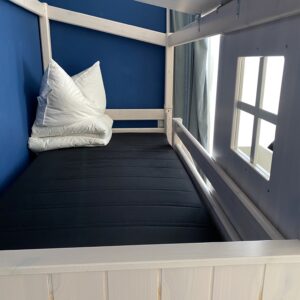 Flexa halbhohes Hochbett mit Häuschen
