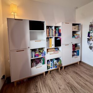 Kinderzimmerschrank / Mehrzweckschrank 3-teilig