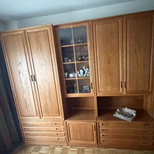 Teak Wohnzimmerwände
