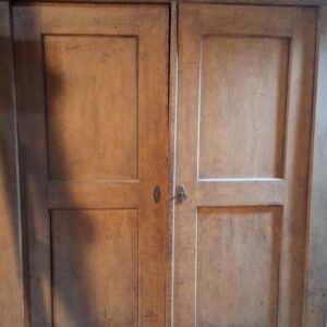 Antiker Original Tannenholzschrank Biedermeierzeit um 1850