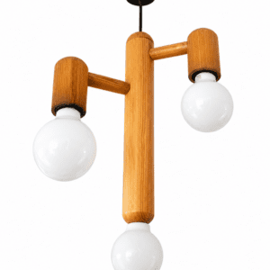 Alte Domus Pendellampe Leuchter Danish Design Eiche Vintage 70er