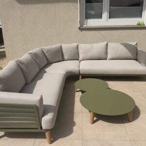 Bellagio Esenta Moss Green Ecklounge 5teilig