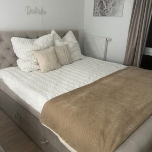Boxspringbett beige h3 180x200