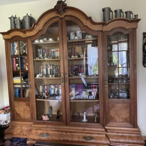 Antiker Bibliothek Bücherschrank im Stil Ludwig XV