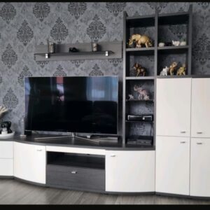 Stylische Wohnwand