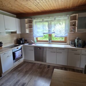 Küche Kaschmirgrau/Sonoma Eiche