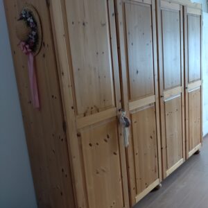 Schrank Kleiderschrank Massivholz