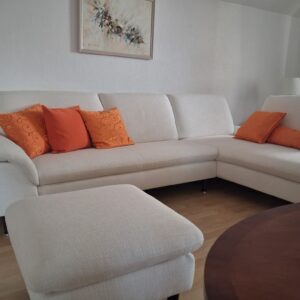 Longchair mit Fusshocker